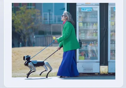 Independence, Automated: MagicLab's Quadruped Guide Robot Helps Visually Impaired Users Navigate, Shop, and Hail Rides