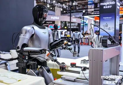 Dual-Arm Precision Dispensing — MagicBot Gen-1 Completes a 20-Second Industrial Cycle Without Missing a Beat
