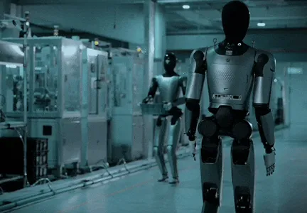 China's First Multi-Robot Humanoid Collaboration on a Live Appliance Production Line