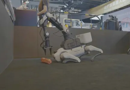 MagicDog T1 Debuts at WAIC 2026: A Single-Person-Deployable Robot for Distributed Industrial and Park Inspection