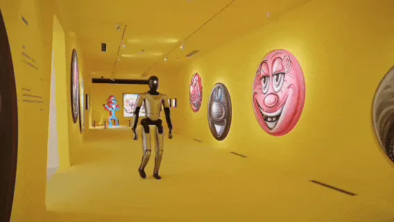 World's First Synchronized Voice-and-Gesture Museum Guide: MagicBot Gen1 at Modern Art Museum Shanghai